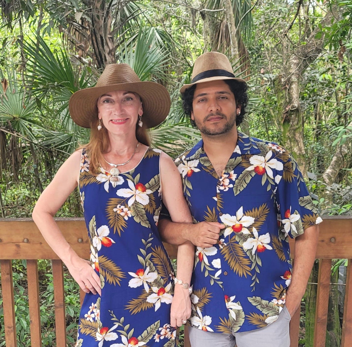 Couples luau outlet outfits