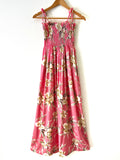Women's Pink Orchid Summer Maxi Sundress