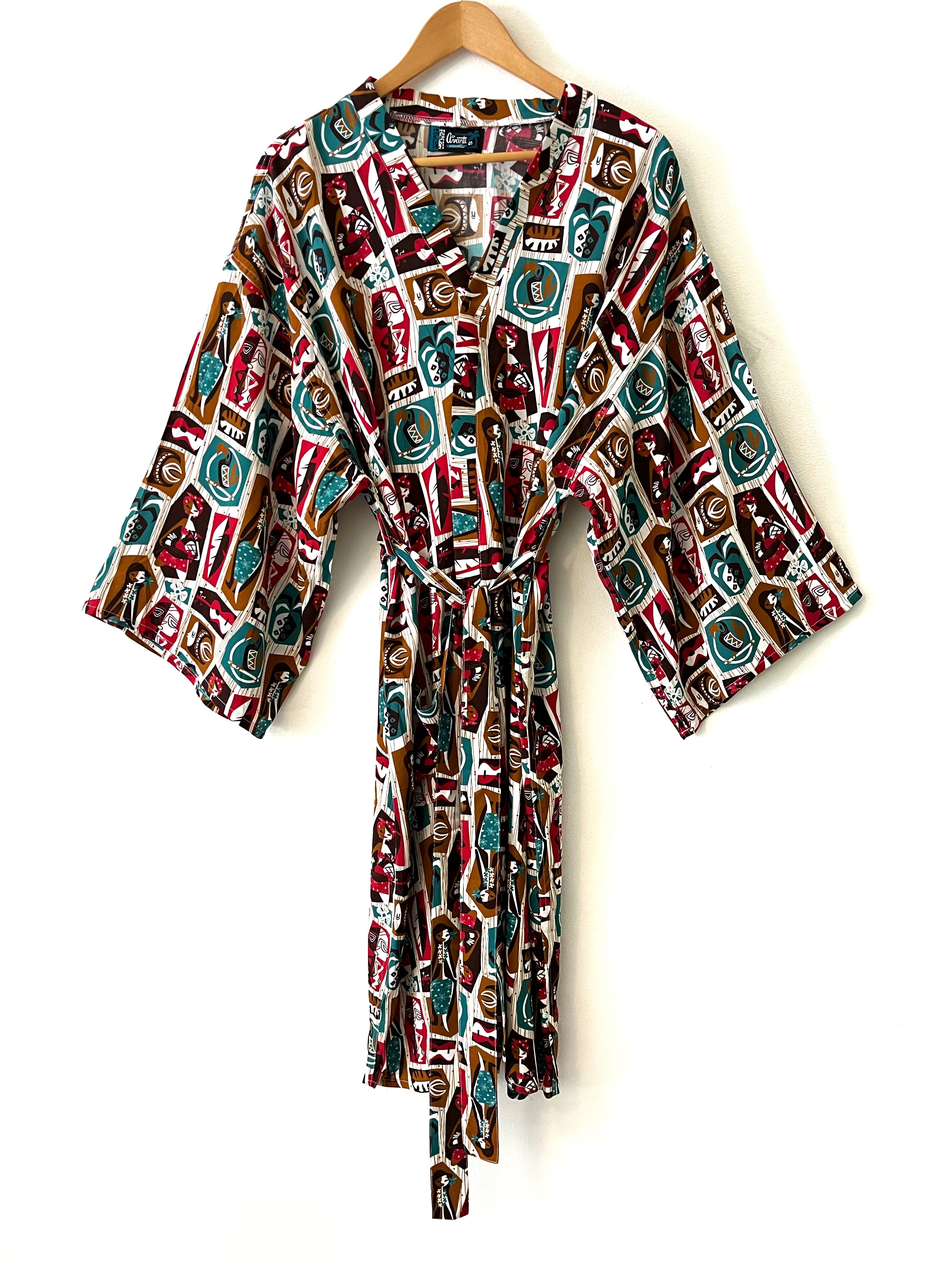 "Paradise Island" Kimono Robe