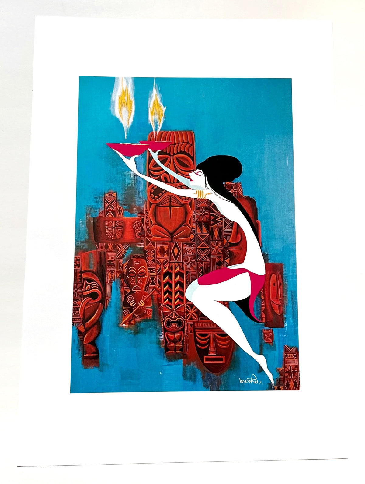 Exotica Girl 2008 Art Print