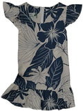 Girls' Navy Paradise Garden Dress