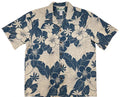 Men's Navy Paradise Garden Shirt