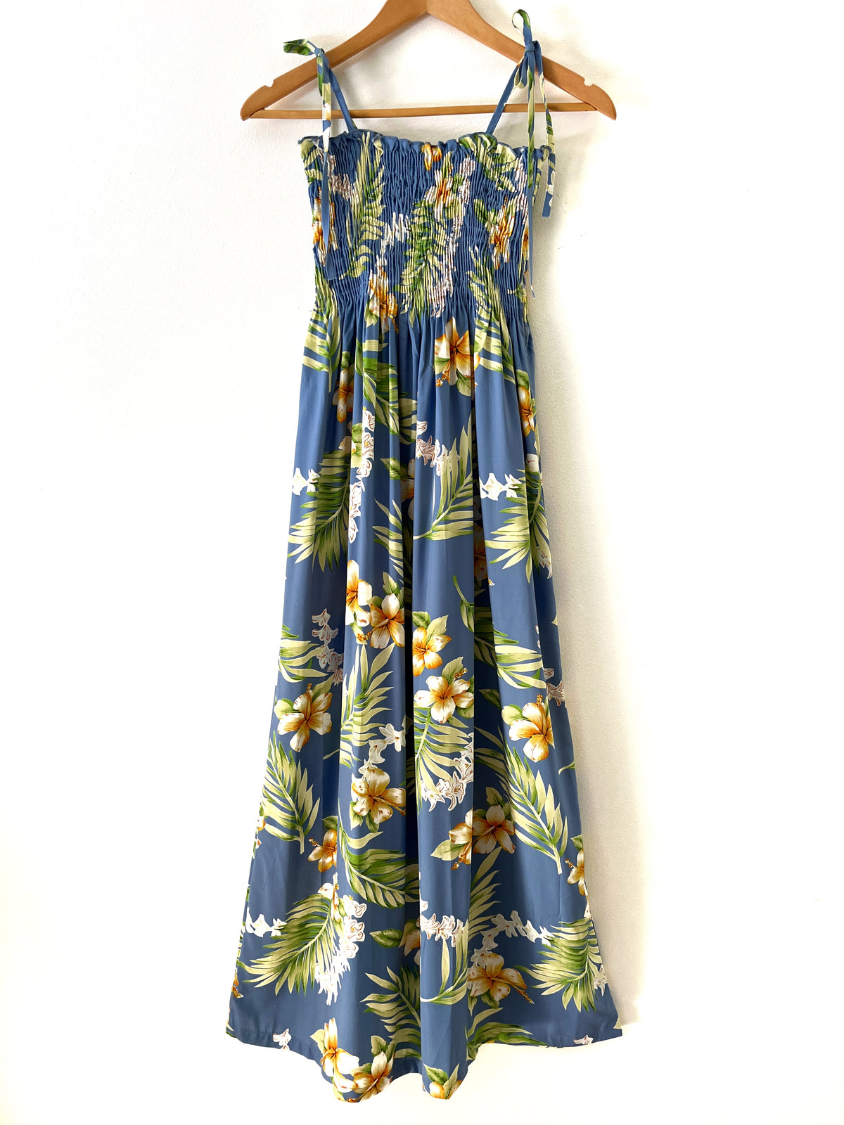 Women's Tuberose Blue Maxi Sundress