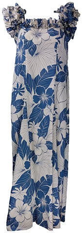 Women's Navy Island Princess Maxi Gown