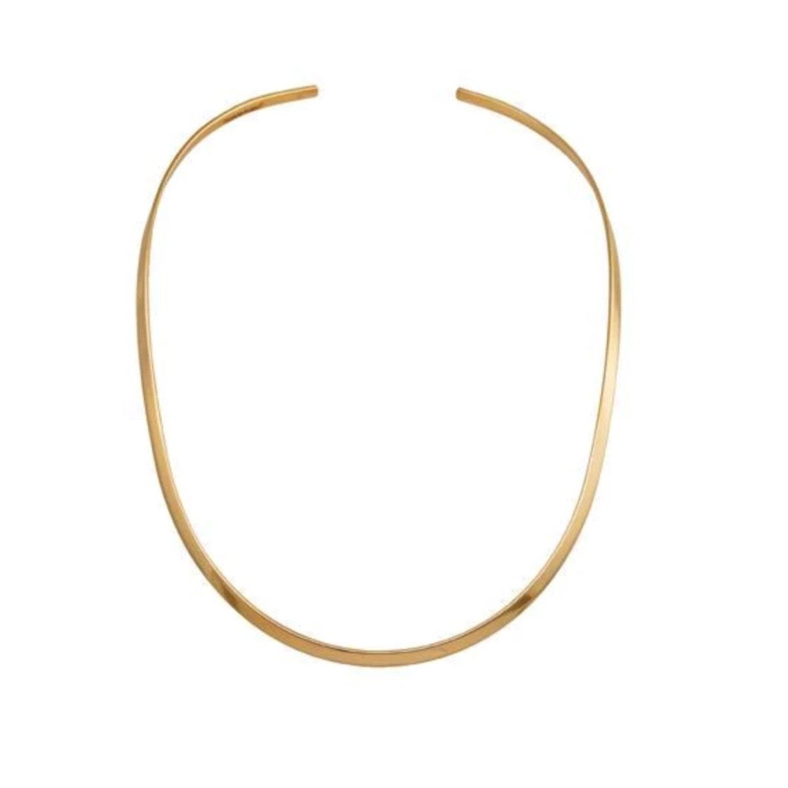 Alchemia gold neck wire necklace for pendants